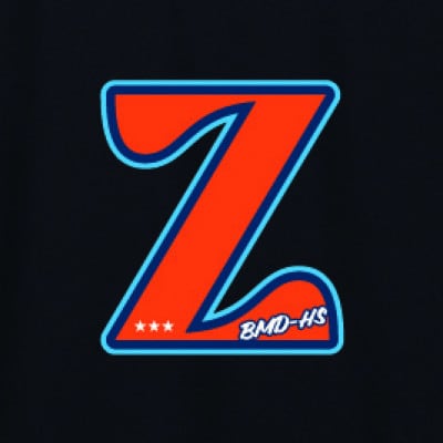 JTTA公認　卓球ユニフォーム【男女兼用(ドライ):Mサイズ】アルファベット　Z　ブラック