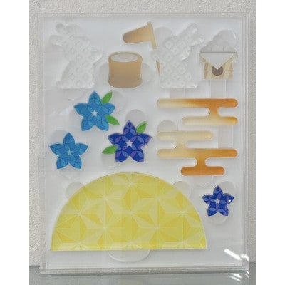 季節のアクリル積み木　収納ケース付～9月～