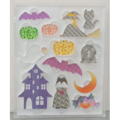 季節のアクリル積み木　収納ケース付～10月～