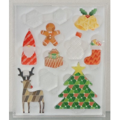 季節のアクリル積み木　収納ケース付～12月～