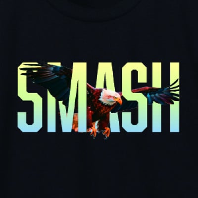 JTTA公認　卓球ユニフォーム【男女兼用(ドライ):140サイズ】イーグル　ブラック