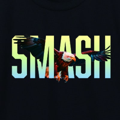 JTTA公認　卓球ユニフォーム【男女兼用(ドライ):Mサイズ】イーグル　ブラック