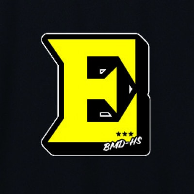 JTTA公認　卓球ユニフォーム【男女兼用(ドライ):XLサイズ】アルファベット　E　ブラック