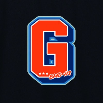 JTTA公認　卓球ユニフォーム【男女兼用(ドライ):XLサイズ】アルファベット　G　ブラック