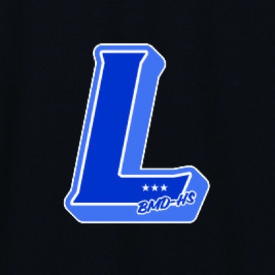 JTTA公認　卓球ユニフォーム【男女兼用(ドライ):XLサイズ】アルファベット　L　ブラック