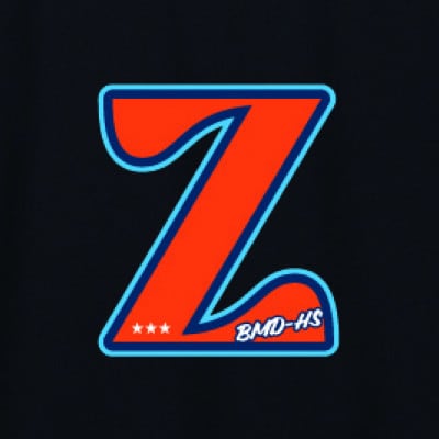 JTTA公認　卓球ユニフォーム【男女兼用(ドライ):XLサイズ】アルファベット　Z　ブラック