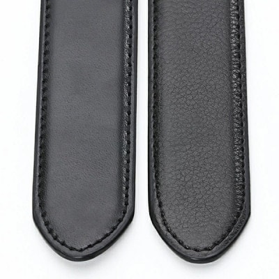 ビジネスベルト(スムースレザー×1本、シュリンクレザー×1本)　2種セット