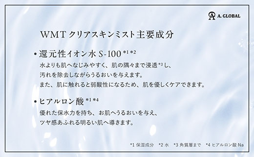 WMT CLEAR SKIN MIST　(美容 スキンケア)
