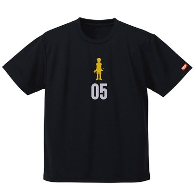 JTTA公認　卓球ユニフォーム【男女兼用(ドライ):Lサイズ】プレイヤー　05　ブラック