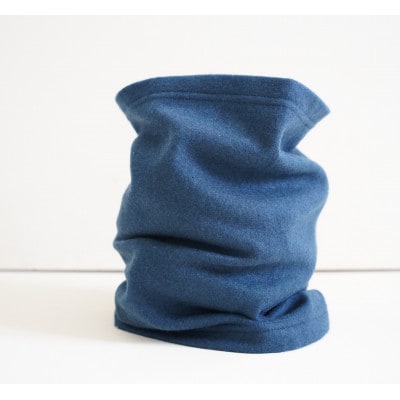 OLTAS カシミヤ100%ネックウォーマー　ブルーグリーン