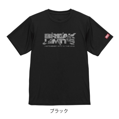 JTTA公認　卓球ユニフォーム【男女兼用(ドライ):XSサイズ】ブレイクリミット　ブラック