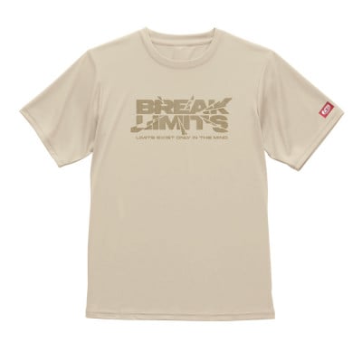 JTTA公認　卓球ユニフォーム【男女兼用(ドライ):XXL】ブレイクリミット　スモーキーベージュ