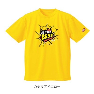 JTTA公認　卓球ユニフォーム【男女兼用(ドライ):XXLサイズ】ビーザベスト　カナリアイエロー