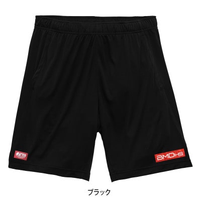 JTTA公認　卓球ユニフォーム【男女兼用:XLサイズ】BMDパンツ2　ブラック