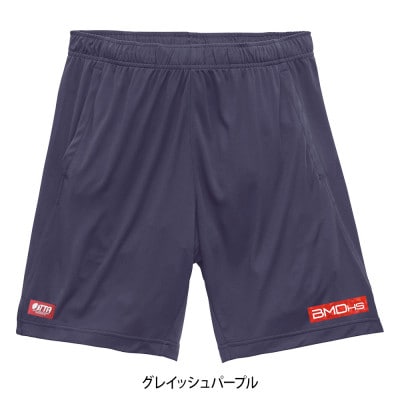 JTTA公認　卓球ユニフォーム【男女兼用:Lサイズ】BMDパンツ2　グレイッシュパープル