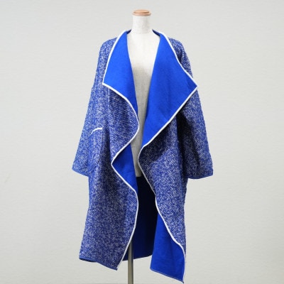 リバーシブルコート【青】