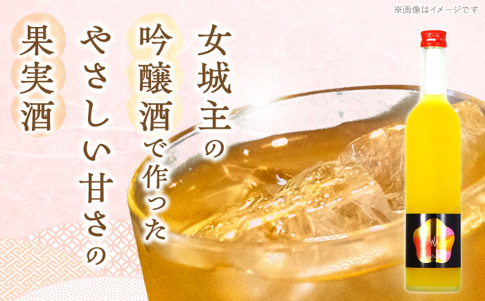 【年内配送】女城主 あらごし梅酒 500ml/ 日本酒 お酒 地酒 清酒 果実酒 / 恵那市 / 岩村醸造 [AUAK009]