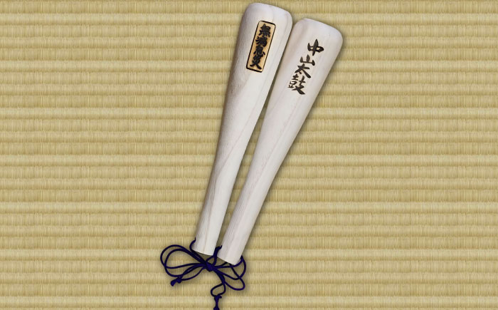 中山太鼓の太鼓バチ 打楽器 大太鼓 お祭り 恵那市 / 中山太鼓保存会 [AUCD001]