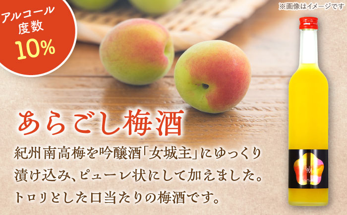 【年内配送】女城主 柚子酒と梅酒（各500ml）セット / 果実酒 ゆず酒 飲み比べ お酒 / 恵那市 / 岩村醸造 [AUAK001]