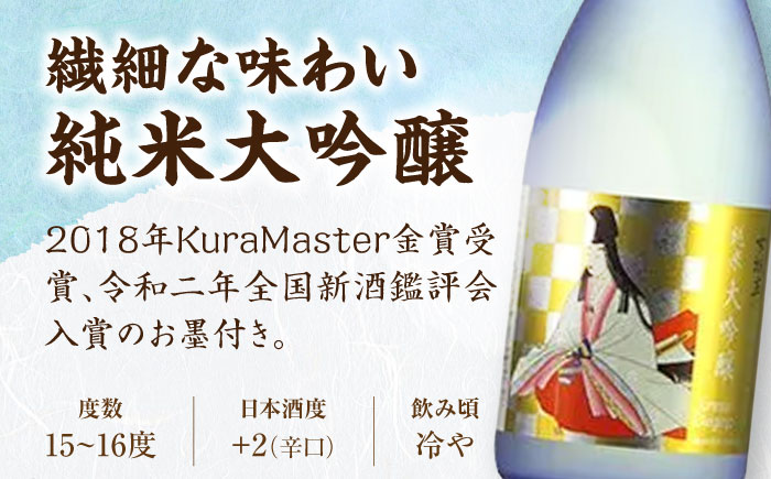 女城主 純米大吟醸 720ml / 日本酒 お酒 地酒 純米酒 大吟醸酒 / 恵那市 / 岩村醸造 [AUAK018]