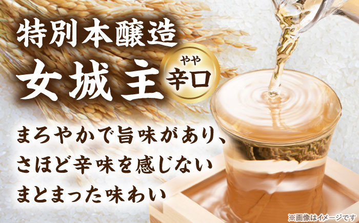 女城主 特別本醸造 720ml / 日本酒 お酒 地酒 本醸造酒 辛口 / 恵那市 / 岩村醸造 [AUAK025]