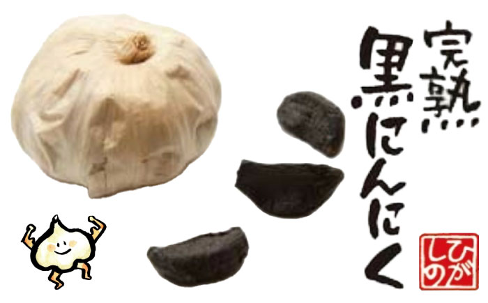 飛騨・美濃すぐれものに認定！恵那産 完熟黒にんにく ８袋 / にんにく ニンニク 黒にんにく 黒ニンニク 完熟 ガーリック 小分け / 恵那市 / 東野 [AUCI001]