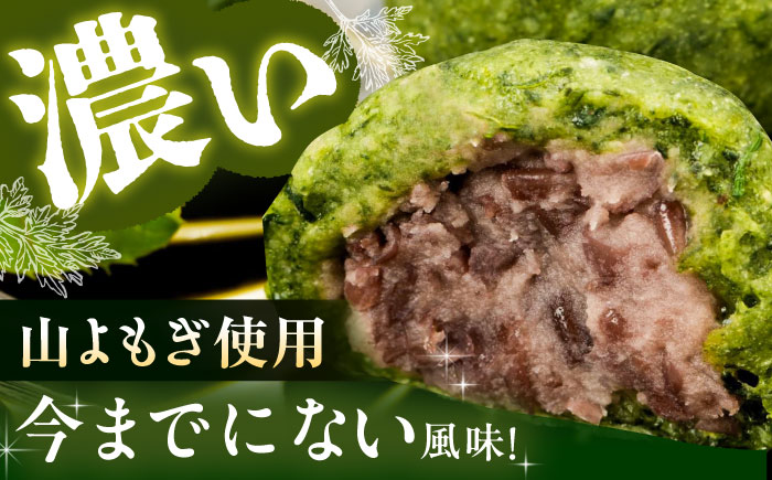 【年内配送】天然よもぎ大福9個と黒豆大福6個セット / 和菓子 よもぎ 黒豆 大福 / 恵那市 / 良平堂 [AUDB044]