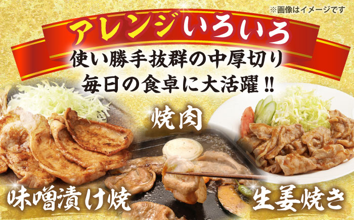 【3回定期便】 三浦豚 豚肉 ロース900ｇ（生姜焼き用）/ ブランド豚 国産 ポーク 生姜焼き 恵那市 / あづま精肉店 [AUDL012]