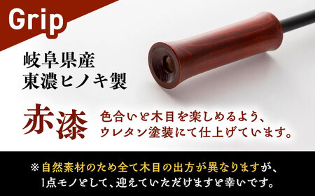 LGASIA（ルガシア）多機能薪バサミ炎群【homura】グリップ赤漆 スタンダードサイズ(専用袋つき) / アウトドア キャンプ たき火 / 恵那市 / ＭＡＣ [AUDM036]