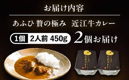 -あふひ 贅の極み- 近江牛カレー レトルト 2人前×2個セット ビーフカレー レトルトカレー 保存食 恵那市 / テンポイント [AUEU017] 2個