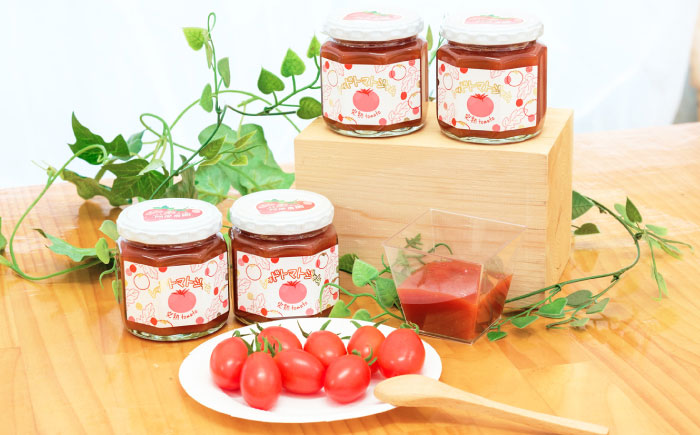 とまとジャム2種セット / トマト とまと ジャム トマトジャム 国産 / 恵那市 / 阿部農園 [AUGA001]