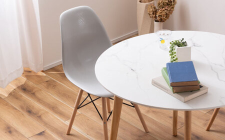 【選べるカラー】デザインチェア ブルー 1脚 / 椅子 チェア インテリア 家具 / 恵那市 / 東谷株式会社 明智流通センター [AUAD051] ブルー