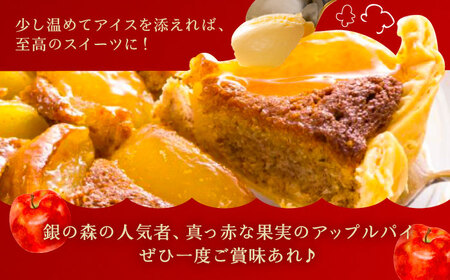 アップルパイと銀の森コーヒーセット / りんご リンゴ 林檎 アップルパイ あっぷるぱい コーヒー 珈琲 こーひー セット プレゼント 贈答 スイーツ 洋菓子 / 恵那市 / 銀の森 [AUBG020]