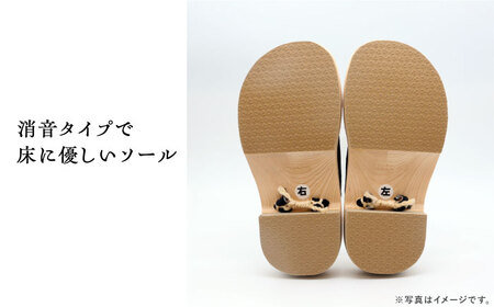 roomGETALS(ルームゲタル) 東濃ひのき 室内履き 五本指下駄 23サイズ 鼻緒 オレンジ 履物 ファッション スリッパ 恵那市 / 嵯峨乃や [AUBL076]