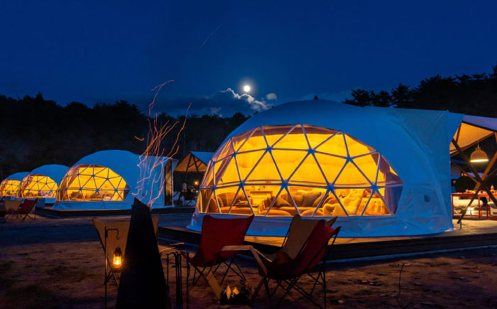 根の上アウトドアパーク恵那 保古グランピングご利用券 ＜15,000円分＞/ グランピング アウトドア チケット 根の上高原 / 恵那市 / 国民宿舎恵那山荘 [AUDR002]