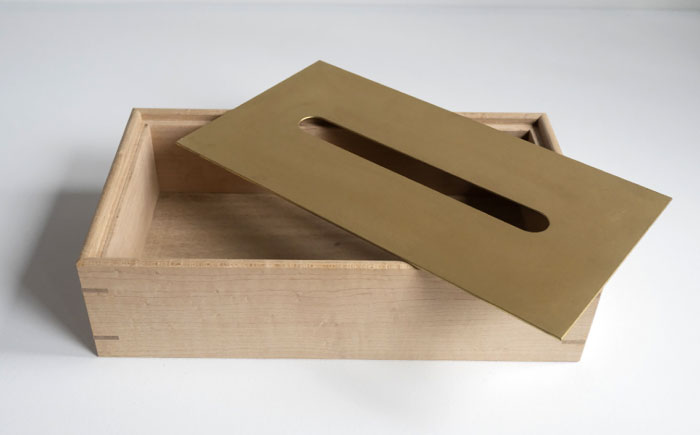 【スピード配送】ティッシュケース［オーク］ / ティッシュケース ティッシュカバー ケース カバー インテリア おしゃれ 小物 木目調 木製 SDG’s ナチュラル 雑貨 贈答 ギフト / 恵那市 / ROYAL STAGE [AUEB048]