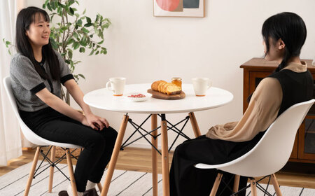 【選べるカラー】デザインチェア ルイス ホワイト 1脚 / 椅子 チェア インテリア 家具 / 恵那市 / 東谷株式会社 明智流通センター [AUAD048] ルイス ホワイト