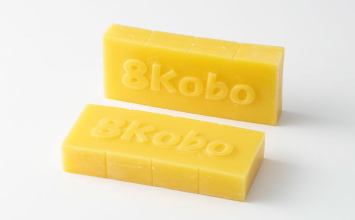 恵那 蜜蝋セット (Sランク蜜蝋200g:100g2枚) 国産 蜜蝋 ハンドメイド 恵那市 / はち工房こうけつ [AUDF021]