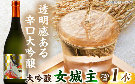 女城主 大吟醸 720ml / 日本酒 お酒 地酒 銘酒 / 恵那市 / 岩村醸造 [AUAK003]