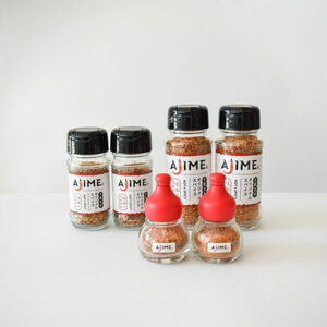 LGASIA オリジナルスパイスAJIME 15g×2本 50g×2本 100g×2本 / アウトドア キャンプ スパイス 調味料 / 恵那市 / ＭＡＣ [AUDM032]