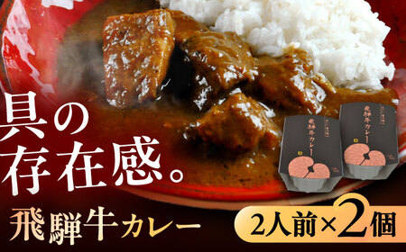 -あふひ 贅の極み- 飛騨牛カレー 2人前×2個セット / レトルトカレー ご当地カレー 常温保存 時短 / 恵那市 / テンポイント [AUEU001] 2個