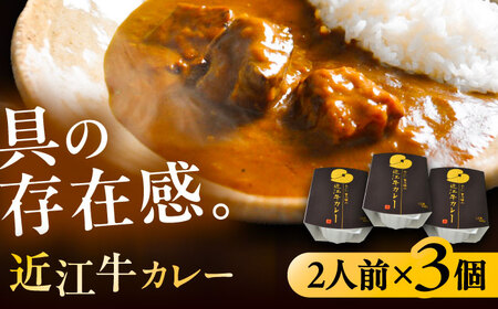 -あふひ 贅の極み- 近江牛カレー レトルト 2人前×3個セット ビーフカレー レトルトカレー 保存食 恵那市 / テンポイント [AUEU020] 5個