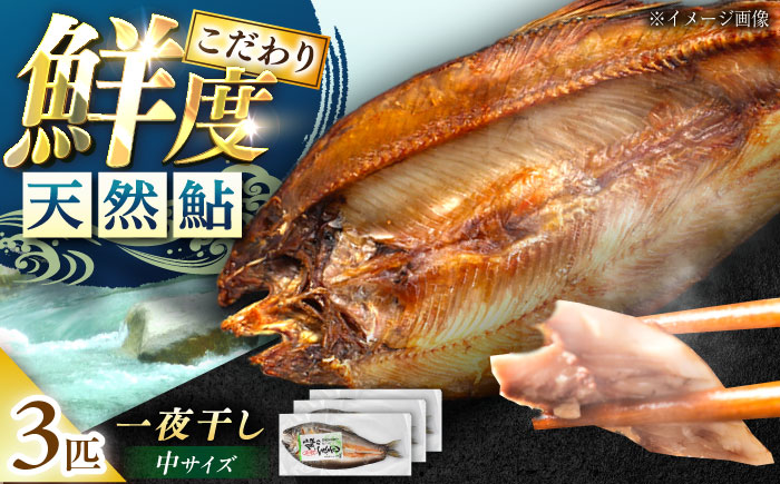 天然あゆの一夜干し 中 3匹セット / あゆ 天然 鮎 / 恵那市 / 恵那物産館 [AUFS001]