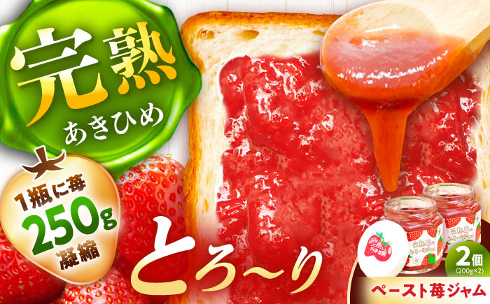 完熟苺のとろーりジャム / ジャム いちごジャム いちご 苺 あきひめ / 恵那市 / 阿部農園 [AUGA007]