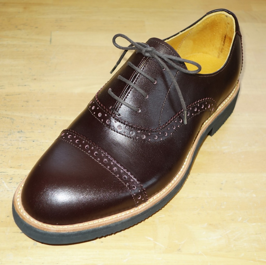 ハンドメイド の オーダー 紳士 革靴（ クォータープローグ ）| 工房Sei シューズ オーダーメイド 紳士靴 革 靴 メンズ