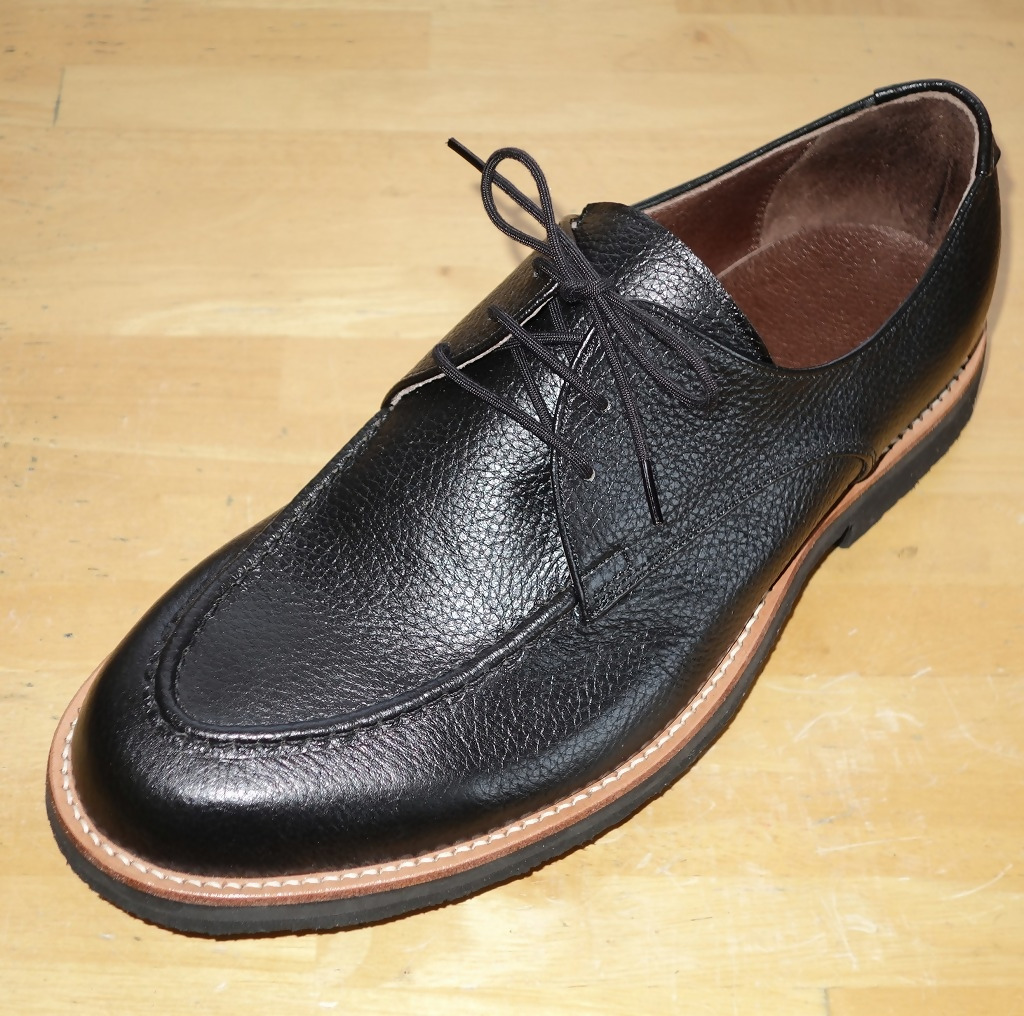 ハンドメイド の オーダー 紳士 革靴 （ モカ 縫い Ｕチップ ） | 工房Sei シューズ オーダーメイド 紳士靴 革 靴 メンズ