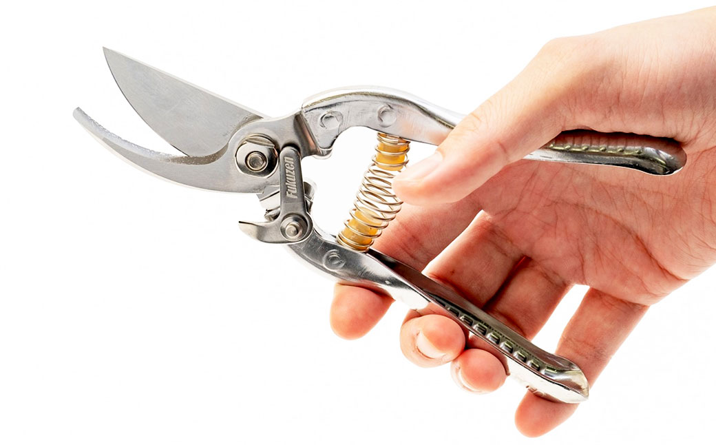 福善刃物工業　果樹 剪定 鋏　KS180S | ハサミ 花 庭 ガーデニング M14S69