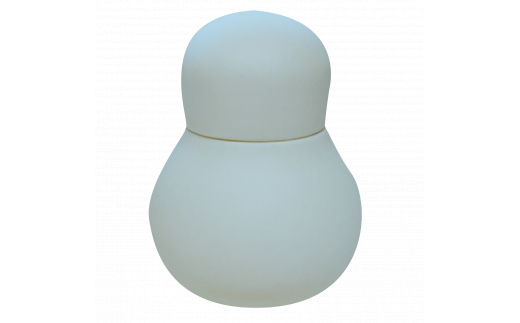 ＜こだわりパック＞ 大笑 ～だいしょう～（ブルー）｜初穂製菓 あられ 姿あられ 4種 20袋 陶磁器 容器 ギフト セット M26S12