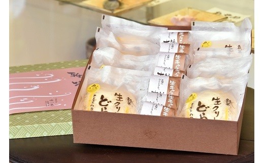 チーズ生クリームどら焼き（6個）と生キャラメル餡大福（6個）の詰め合わせ | 和菓子処 満つ葉 お菓子 和菓子 どら焼き 生どら焼き 大福 おやつ M14S67