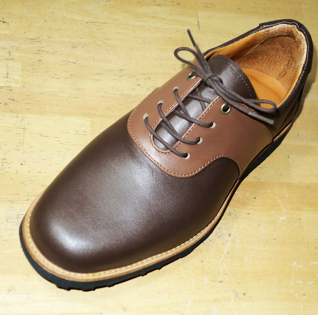 	ハンドメイド の オーダー 紳士 革靴（ゴルフ スパイクレス シューズ） | 工房Sei シューズ オーダーメイド 紳士靴 革 靴 メンズ